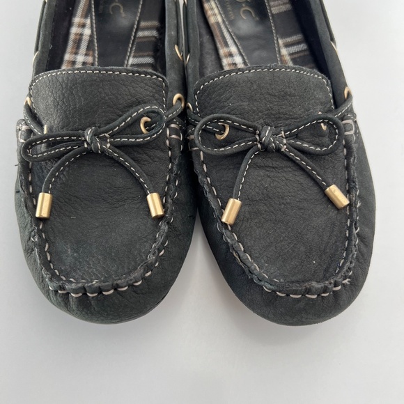 B.Ø.C Born Women's Black Leather Loafer size 7.5M - Picture 6 of 8